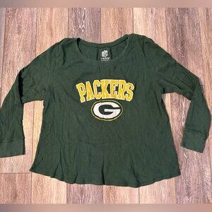 NFL Packers Women’s Long Sleeve Thermal Graphic Tee